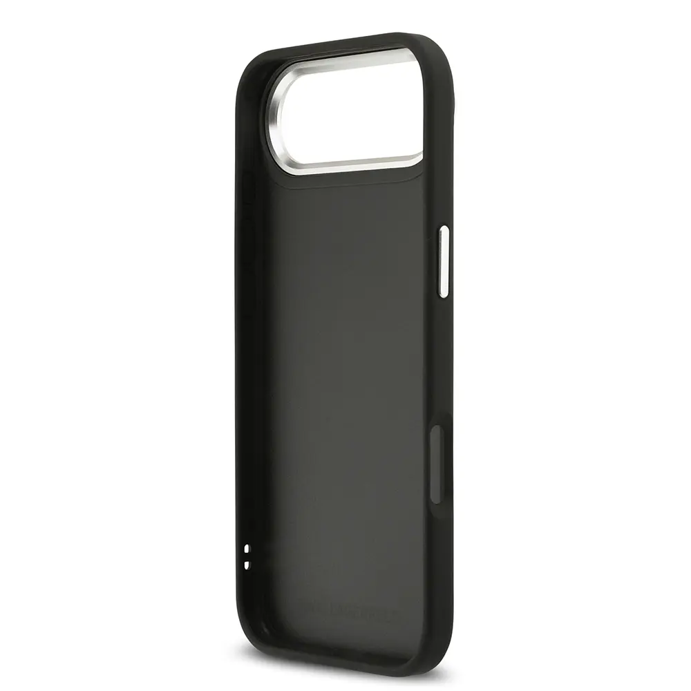 iPhone 17 Air Kılıf, Metal Logolu K&C Heads Pin Kapak - Karl Lagerfeld