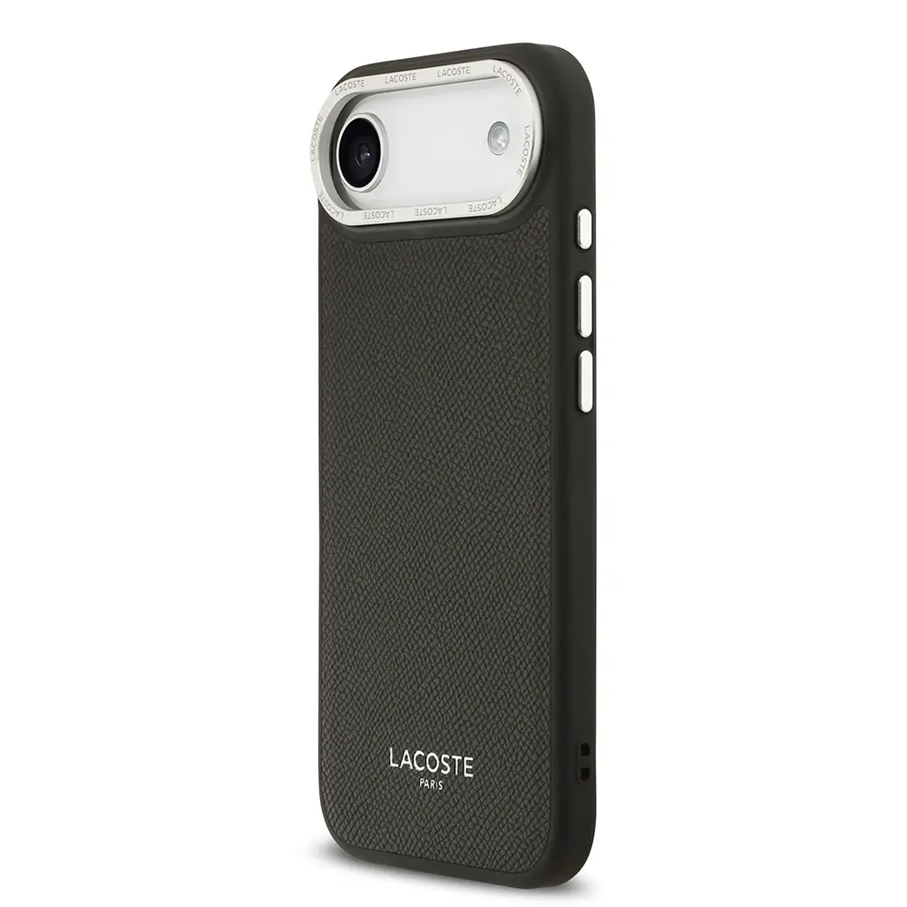 iPhone 17 Air MagSafe Uyumlu PU Deri Kılıf - Lacoste Champs Elysees