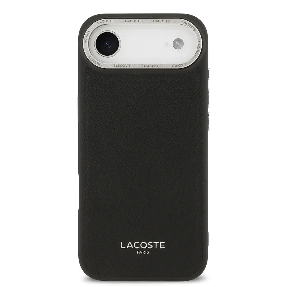 iPhone 17 Air MagSafe Uyumlu PU Deri Kılıf - Lacoste Champs Elysees