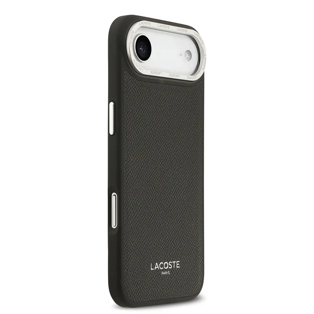 iPhone 17 Air MagSafe Uyumlu PU Deri Kılıf - Lacoste Champs Elysees
