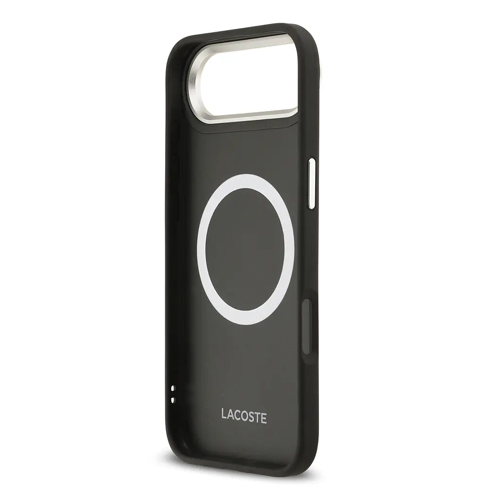 iPhone 17 Air MagSafe Uyumlu PU Deri Kılıf - Lacoste Champs Elysees