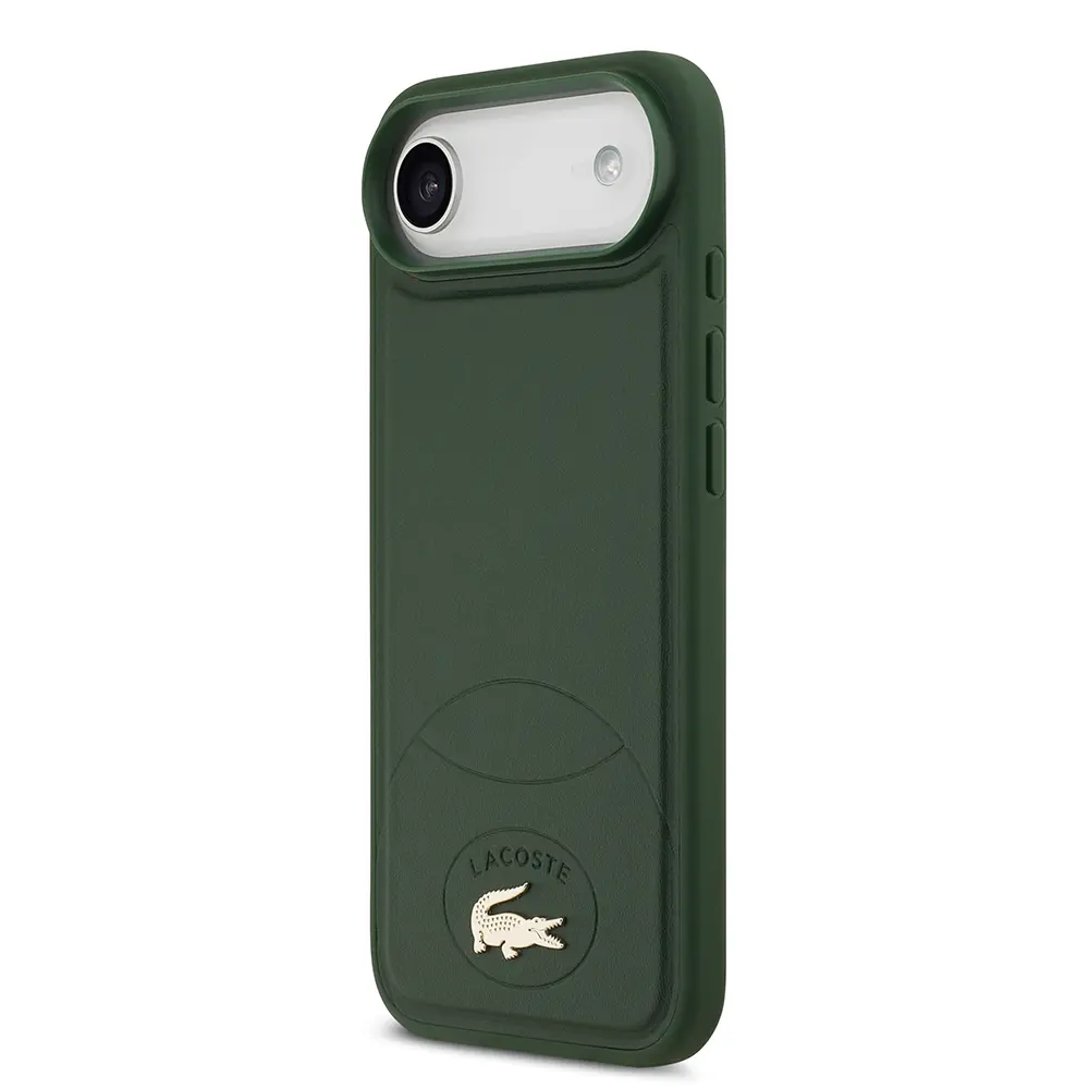 iPhone 17 Air MagSafe Uyumlu PU Deri Kılıf - Lacoste Lisanslı
