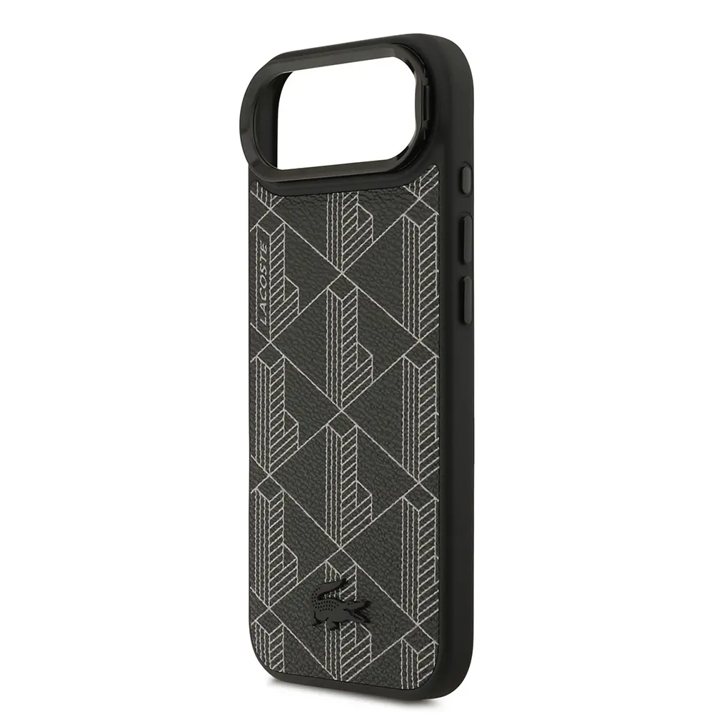 iPhone 17 Air MagSafe Uyumlu Standlı PU Deri Kılıf - Lacoste Lisanslı