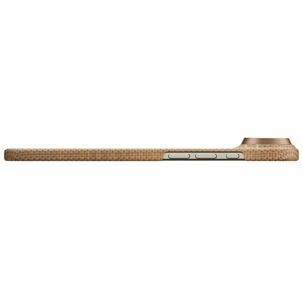 iPhone 17 Air MagSafe Uyumlu Aramid Fiber Kılıf - Pitaka Glints of Gold Ultra Slim