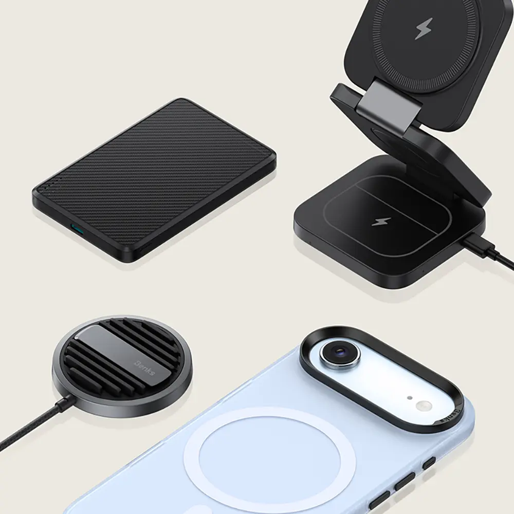 iPhone 17 Air MagSafe Uyumlu Şeffaf Kılıf - Benks Lucid Armor