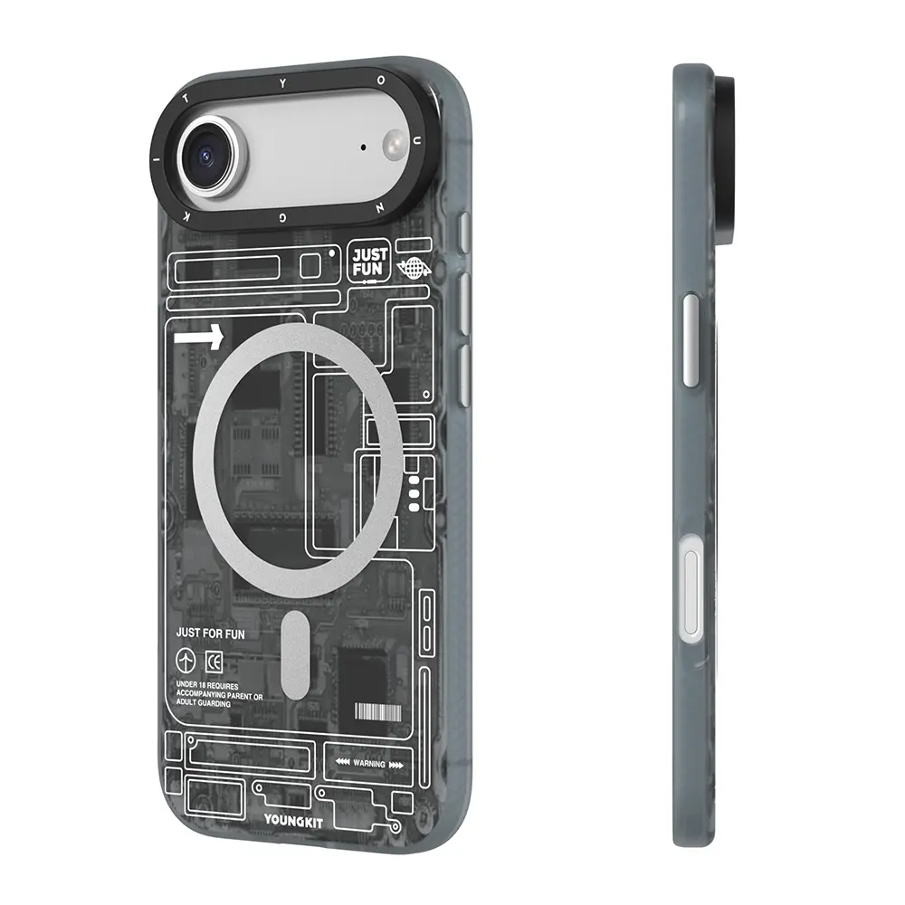 iPhone 17 Air MagSafe Uyumlu Kamera Denetim Butonlu Kılıf - Youngkit Technology