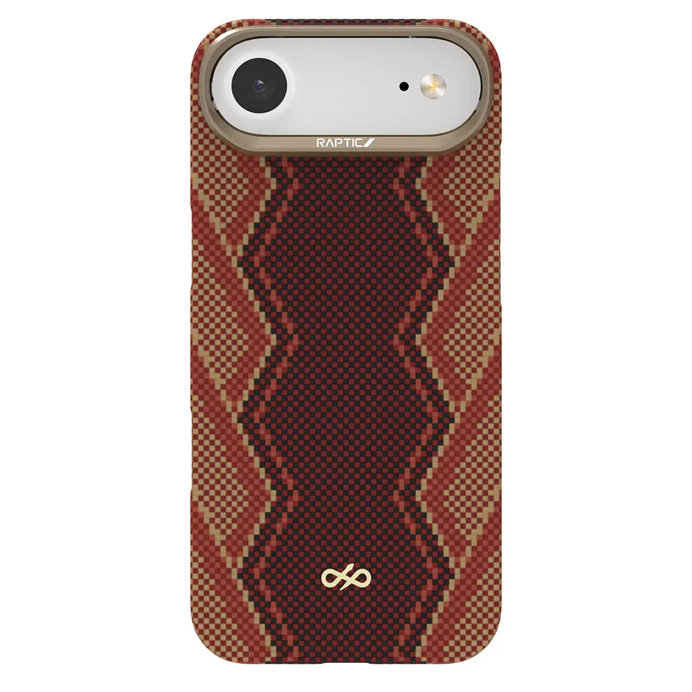 iPhone 17 Air MagSafe Uyumlu Aramid Fiber Kılıf - Raptic Aramid Skin Bionic