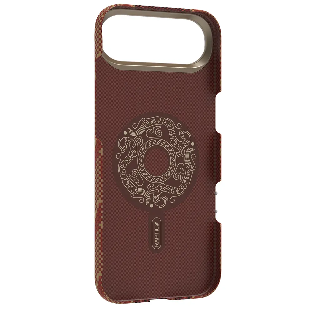 iPhone 17 Air MagSafe Uyumlu Aramid Fiber Kılıf - Raptic Aramid Skin Bionic