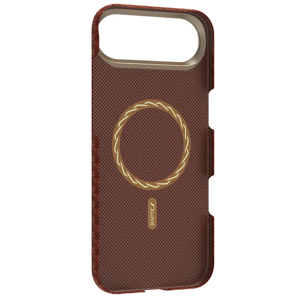 iPhone 17 Air MagSafe Uyumlu Aramid Fiber Kılıf - Raptic Skin Origin