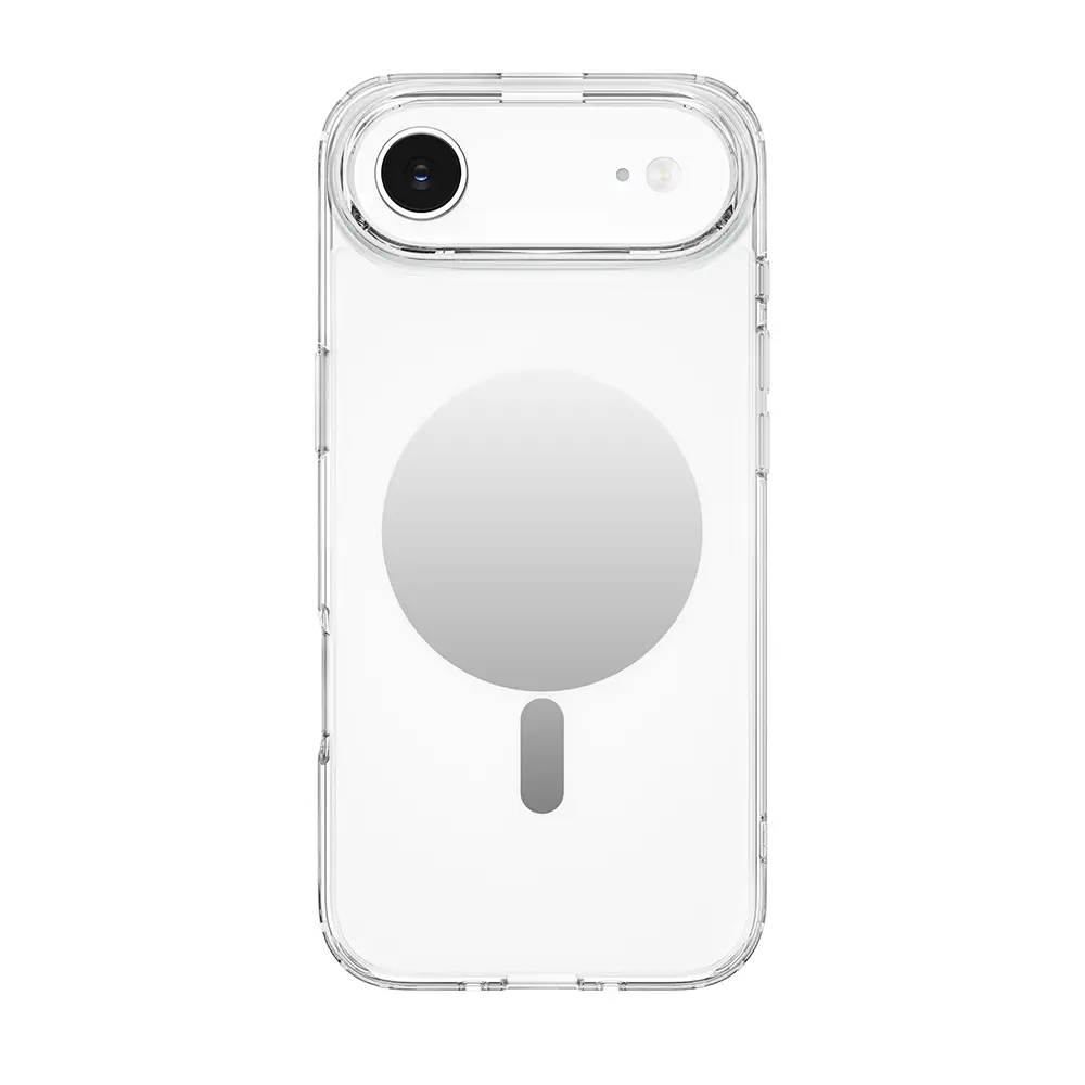 iPhone 17 Air MagSafe Uyumlu Şeffaf Aynalı Kılıf - Wiwu MCC-701 Aynalı Pro