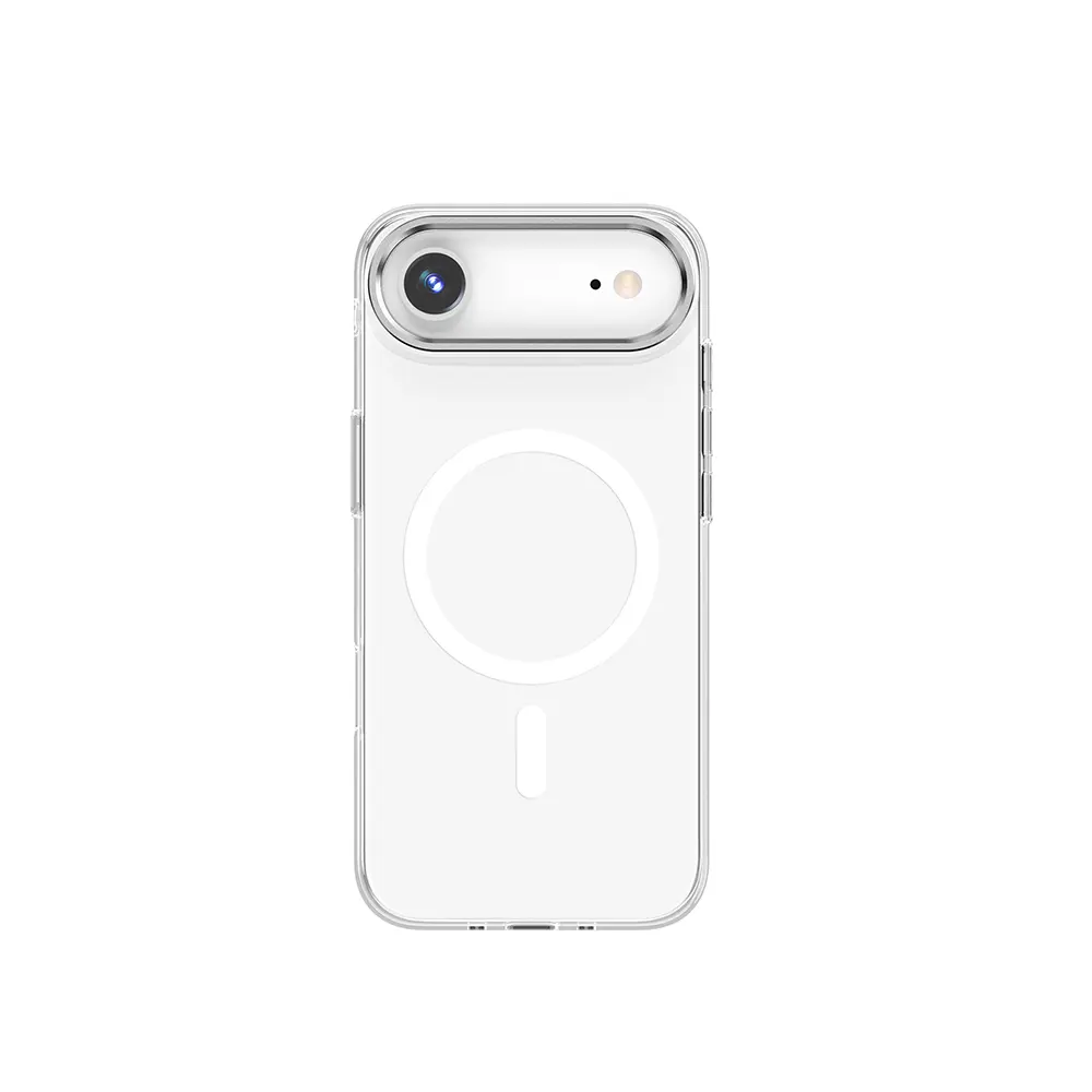 iPhone 17 Air MagSafe Uyumlu Şeffaf Sert PC Kılıf - Wiwu YXK-208 Invisible