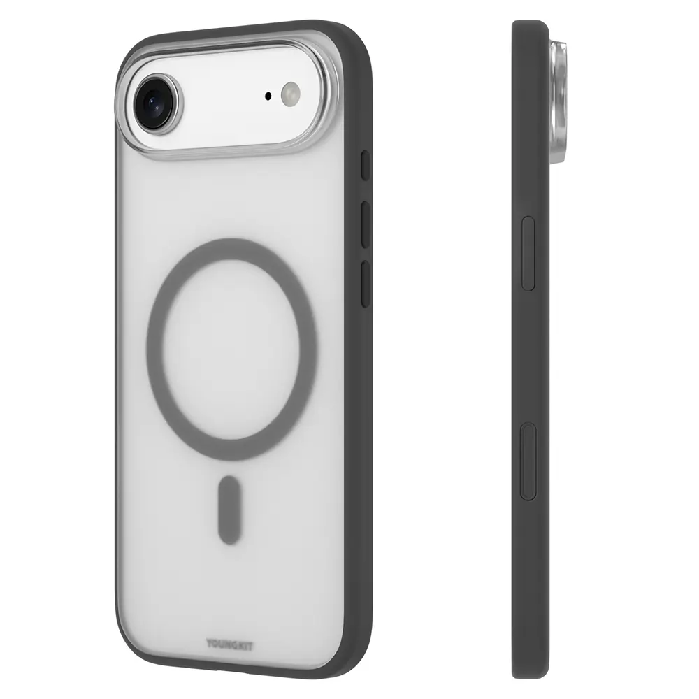 iPhone 17 Air MagSafe Uyumlu Şeffaf Kılıf - Youngkit Clear