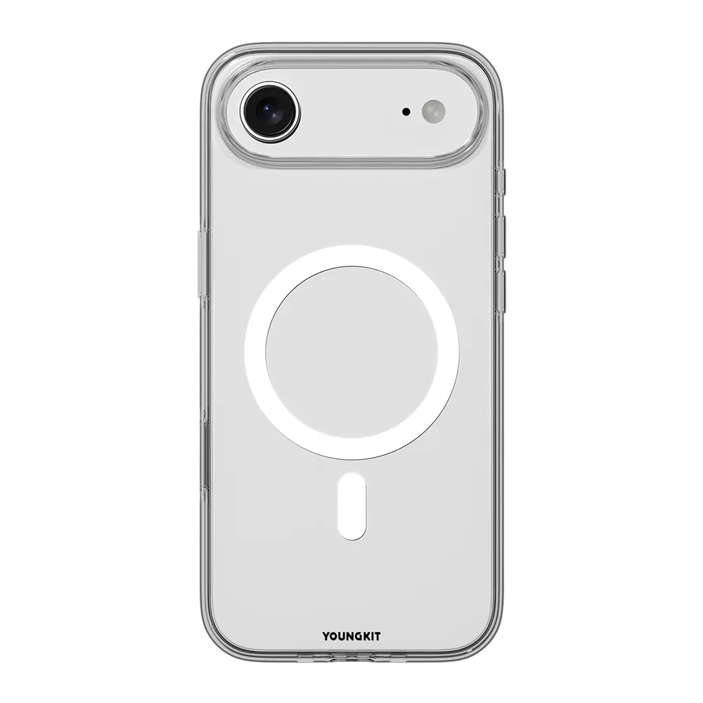 iPhone 17 Air MagSafe Uyumlu Şeffaf Kılıf - Youngkit Clear