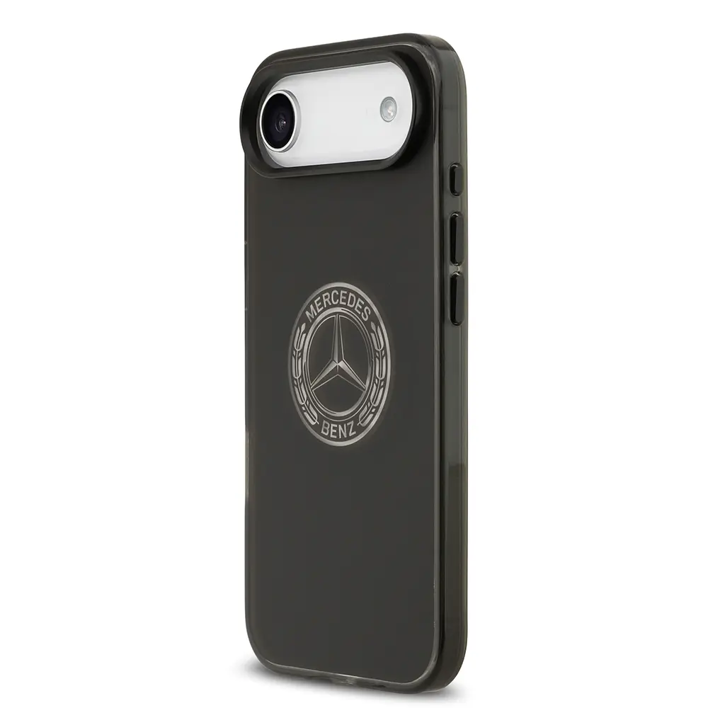 Apple iPhone 17 Air Kılıf Mercedes Benz Orjinal Lisanslı M-safe Şarj Özellikli Buzlu PC Nostaljik Yıldız Dizayn Kapak