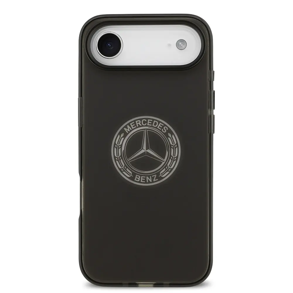 Apple iPhone 17 Air Kılıf Mercedes Benz Orjinal Lisanslı M-safe Şarj Özellikli Buzlu PC Nostaljik Yıldız Dizayn Kapak