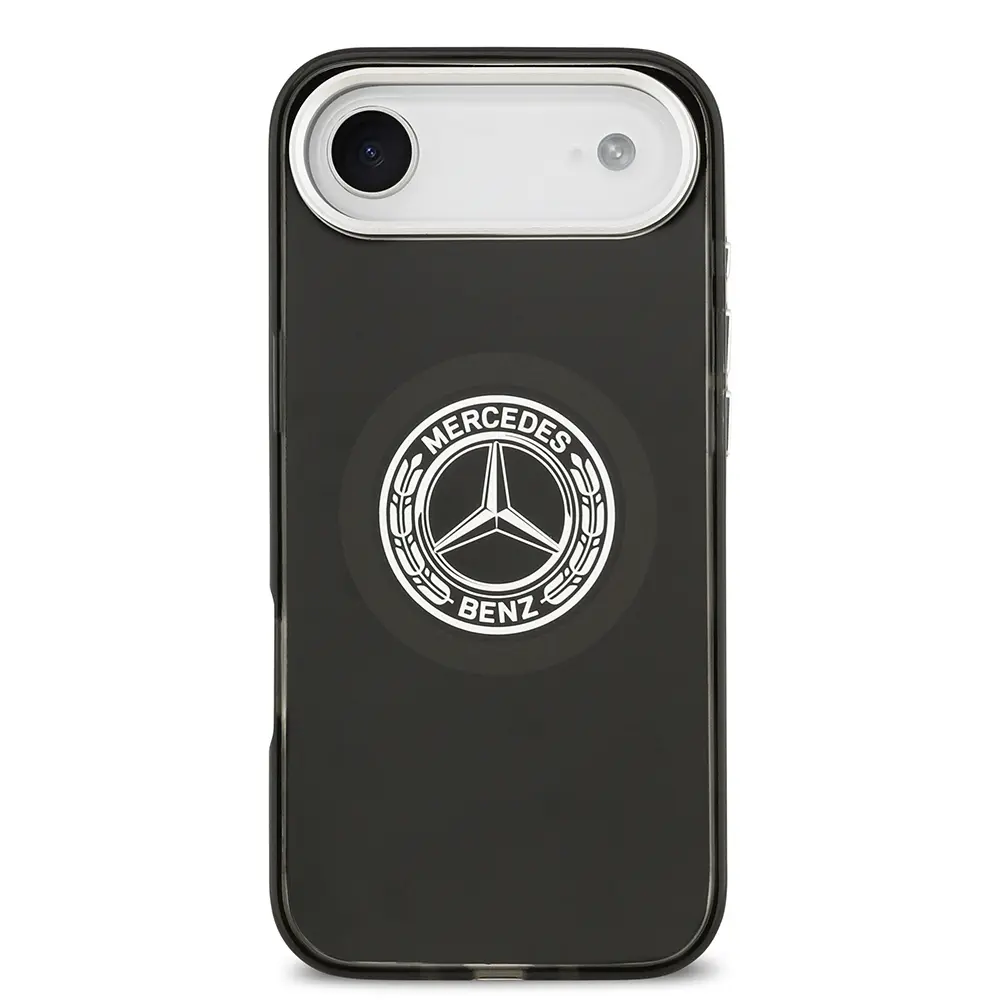 iPhone 17 Air MagSafe Uyumlu Çift Katmanlı PC Kılıf - Mercedes Benz Nostaljik Yıldız