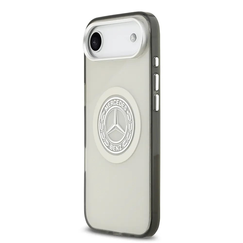 iPhone 17 Air MagSafe Uyumlu Çift Katmanlı PC Kılıf - Mercedes Benz Nostaljik Yıldız