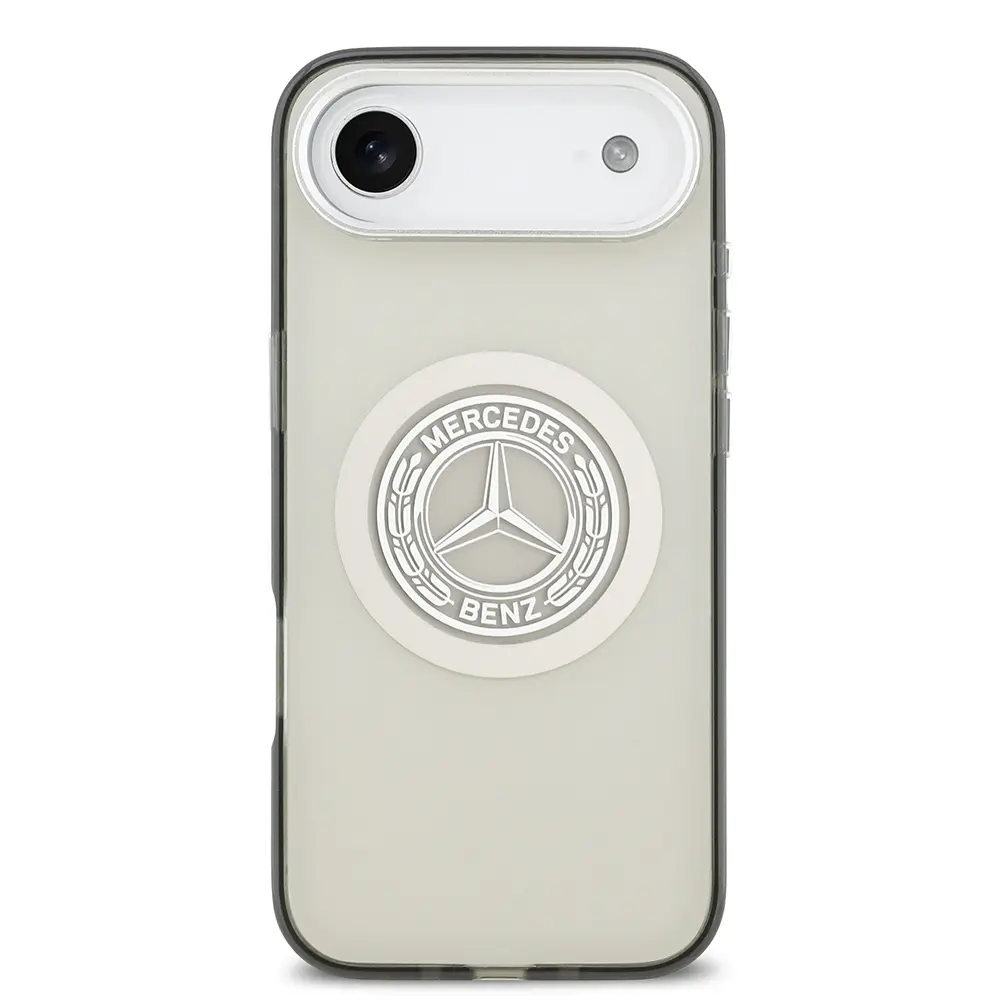 iPhone 17 Air MagSafe Uyumlu Çift Katmanlı PC Kılıf - Mercedes Benz Nostaljik Yıldız