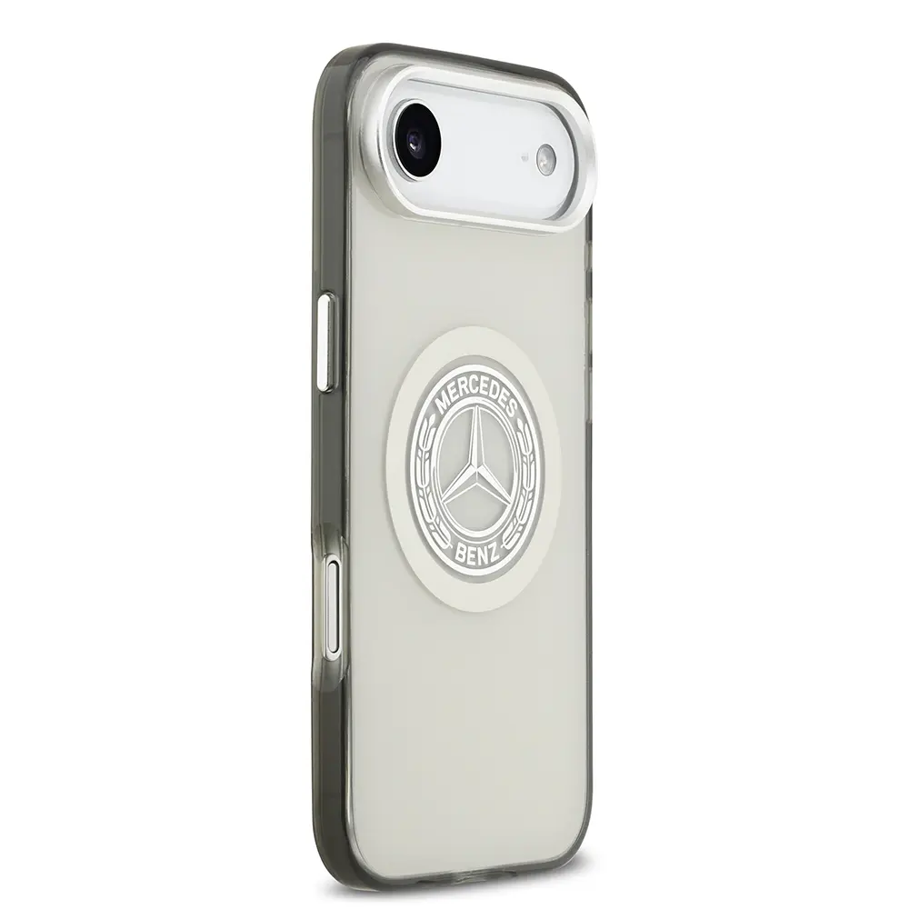 iPhone 17 Air MagSafe Uyumlu Çift Katmanlı PC Kılıf - Mercedes Benz Nostaljik Yıldız