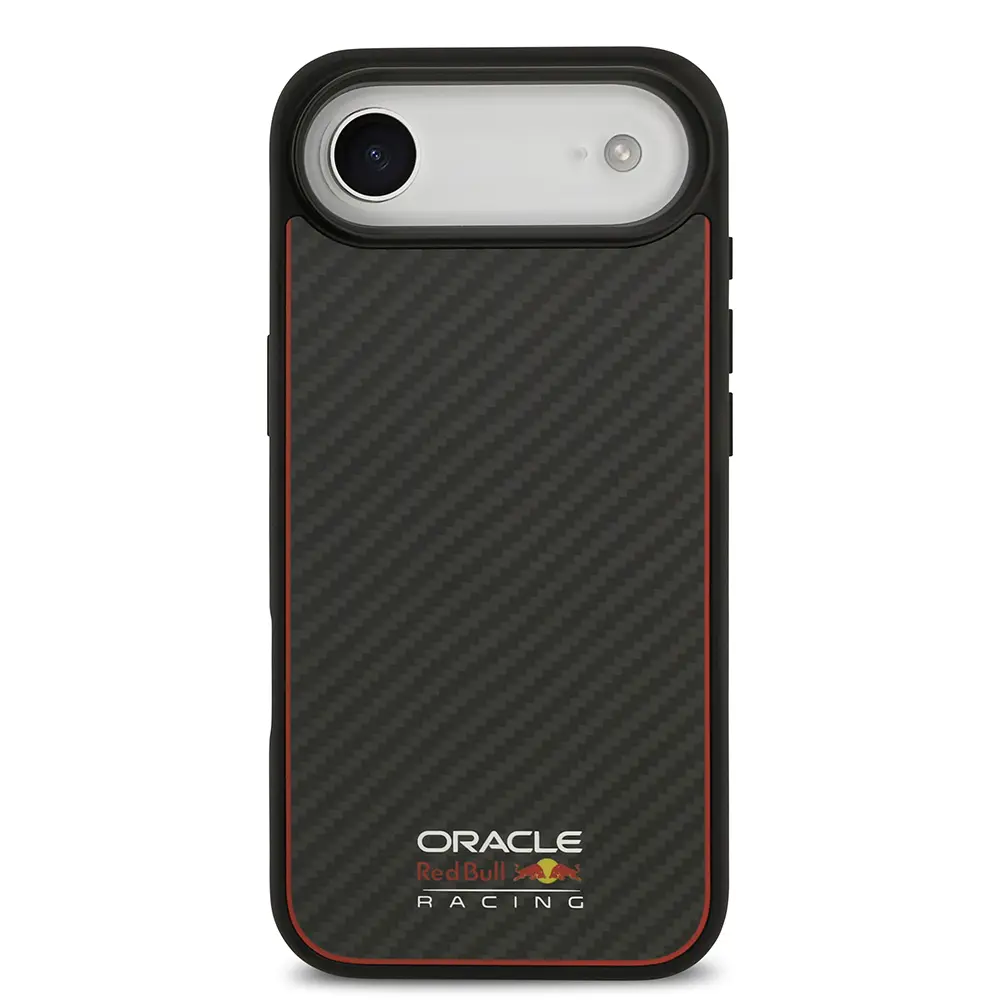 iPhone 17 Air MagSafe Uyumlu Karbon Fiber Kılıf - Redbull Lisanslı