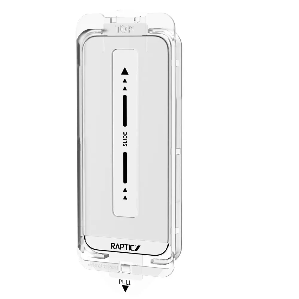 iPhone 17 Air 2.5D Ekran Koruyucu, 2 Adet ve Uygulama Aparatlı - Raptic Air Glass