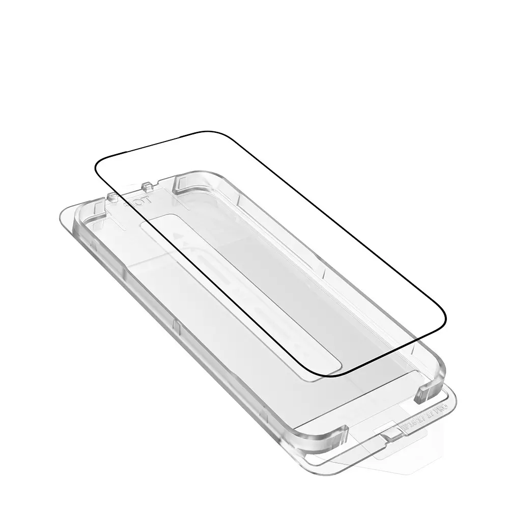 iPhone 17 Air 2.5D Ekran Koruyucu, 2 Adet ve Uygulama Aparatlı - Raptic Air Glass