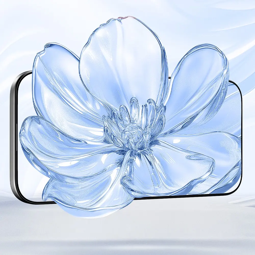 iPhone 17 Air 2.5D Ekran Koruyucu, 2 Adet ve Uygulama Aparatlı - Raptic Air Glass