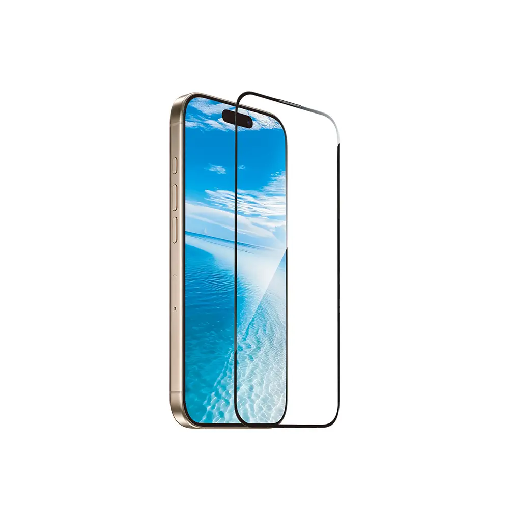 Apple iPhone 17 Air Wiwu GT-008 Polimer Oleofobik Kaplama Şeffaf Pürüzsüz Temperli Cam Ekran Koruyucu 10'lu Paket