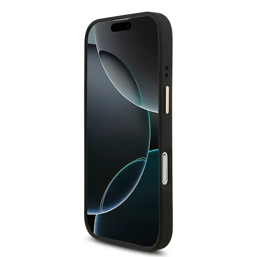 iPhone 17 Guess Lisanslı 4G Logolu Kılıf + Ekran ve Lens Koruyucu Set