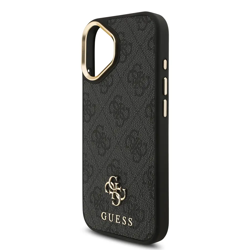iPhone 17 Guess Lisanslı 4G Logolu Kılıf + Ekran ve Lens Koruyucu Set