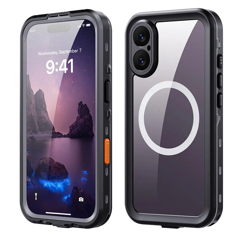 iPhone 17 Su Geçirmez Kılıf, 2 m Düşmeye Dayanıklı - Zore 1-1