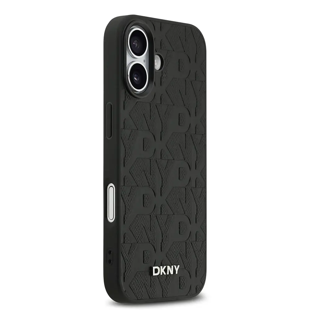 iPhone 17 MagSafe Uyumlu 3D Grid Desenli Kılıf - DKNY Lisanslı