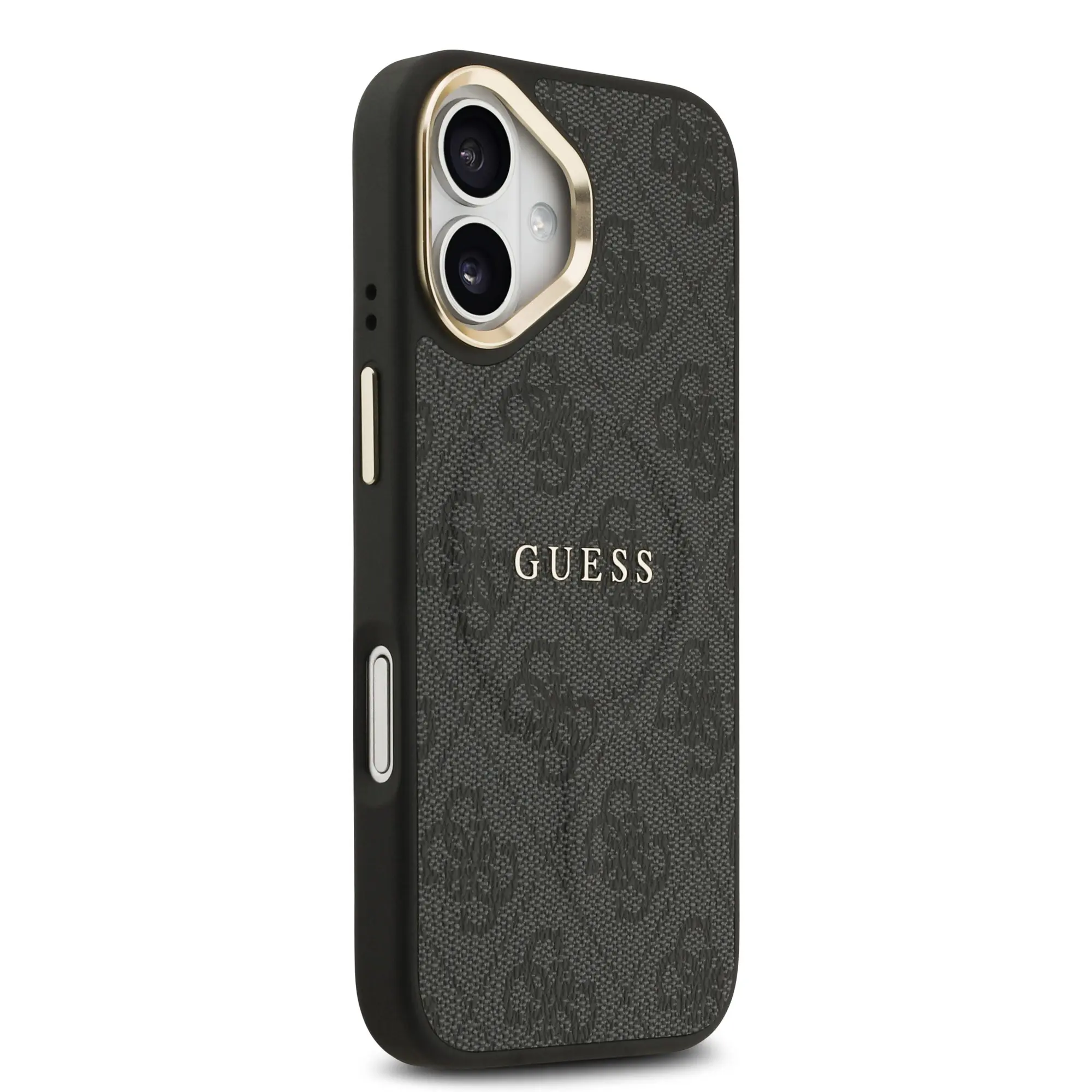 iPhone 17 MagSafe Uyumlu PU Deri Kılıf - Guess 4G Logolu