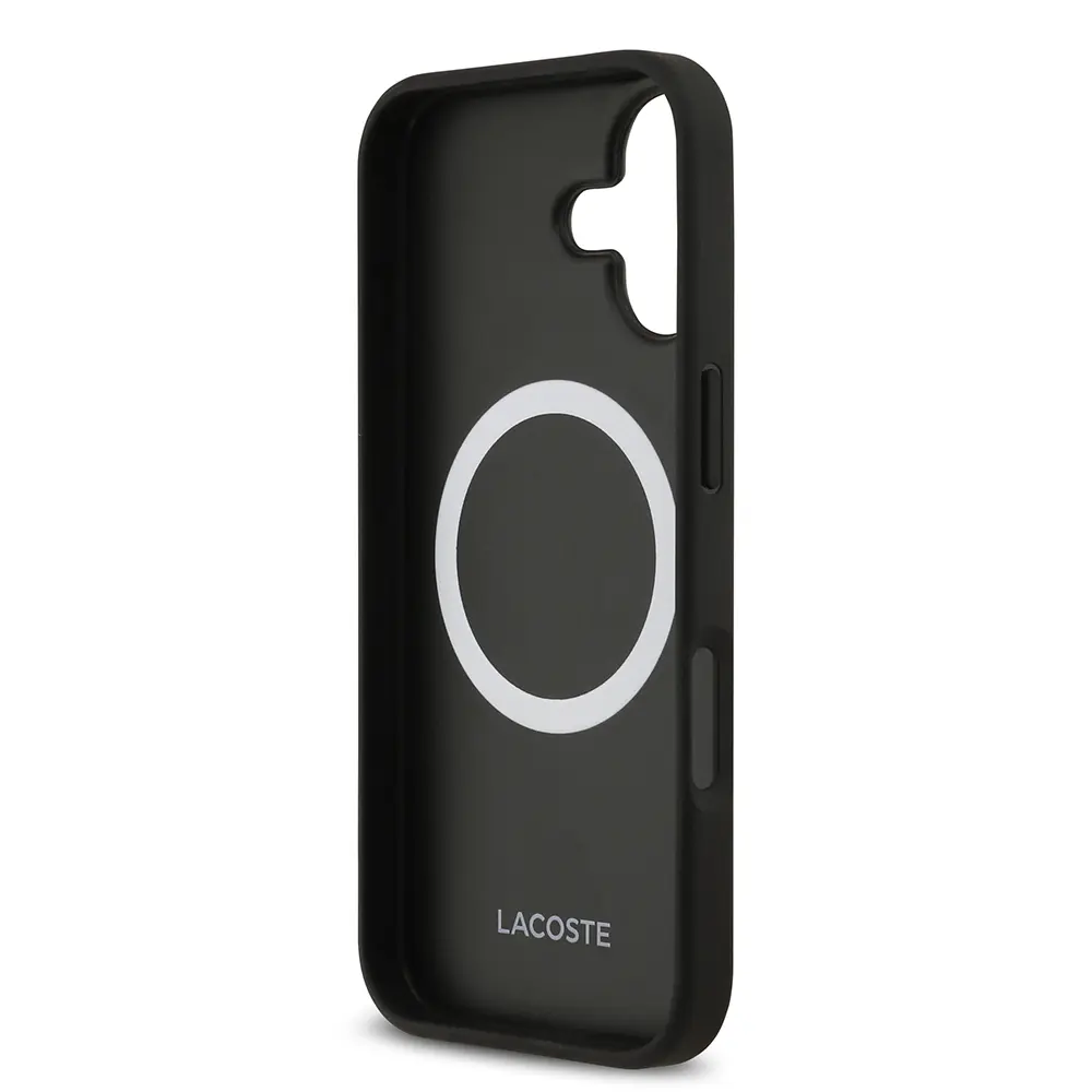 iPhone 17 MagSafe Uyumlu PU Deri Kılıf - Lacoste Lisanslı