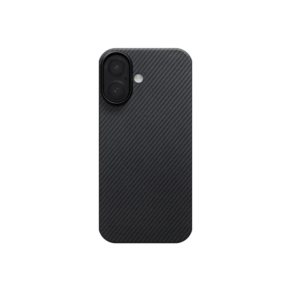 iPhone 17 MagSafe Uyumlu Aramid Fiber Kılıf - Pitaka Ultra-Slim Classic