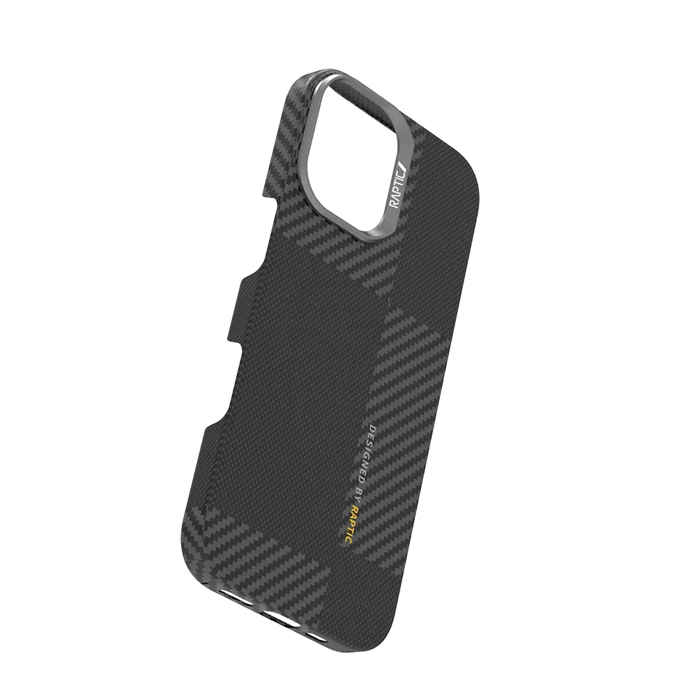 iPhone 17 MagSafe Uyumlu Aramid Fiber Kılıf - Raptic Geotik