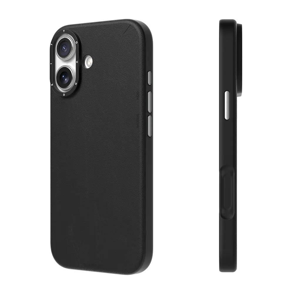 iPhone 17 MagSafe Şarj Özellikli Mat Deri Desenli Kılıf - Youngkit Tech Fashion