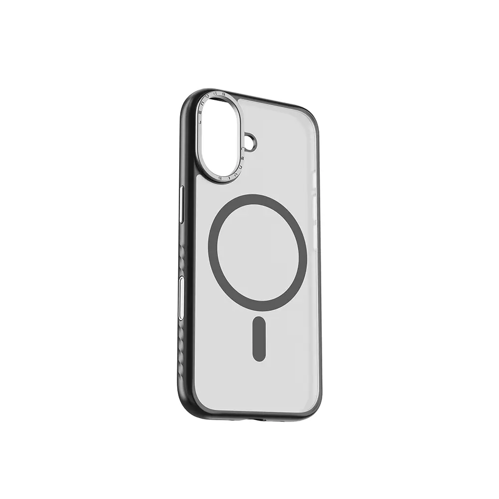iPhone 17 MagSafe Uyumlu Metal Kamera Standlı Kılıf - Lenyes CK226