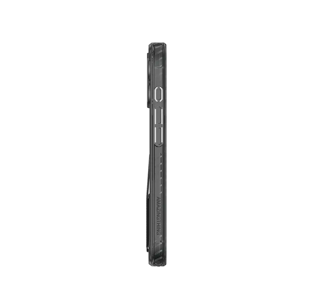 iPhone 17 MagSafe Uyumlu Standlı Şeffaf Kılıf - Amazingthing Titan Pro Plus