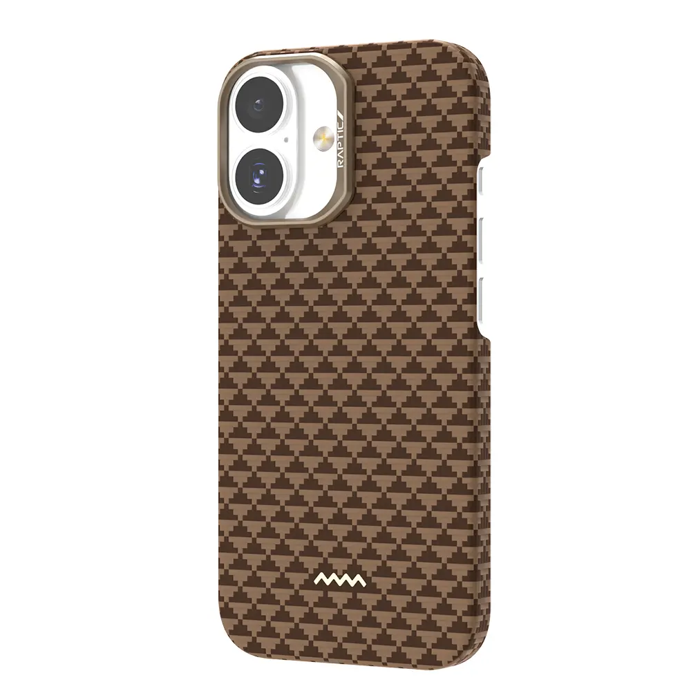 iPhone 17 MagSafe Uyumlu Aramid Fiber Kılıf - Raptic Aramid Skin Origin