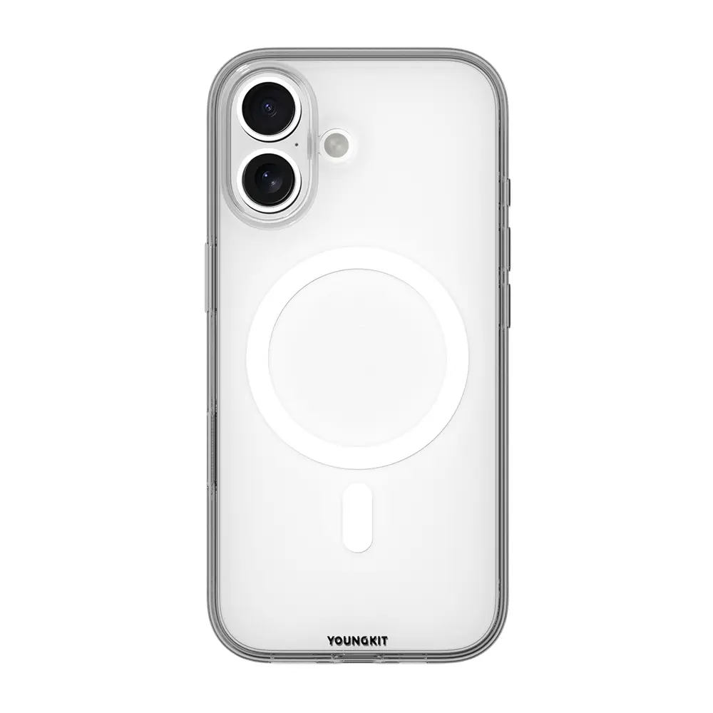 iPhone 17 MagSafe Uyumlu Şeffaf Kılıf - Youngkit Clear Serisi