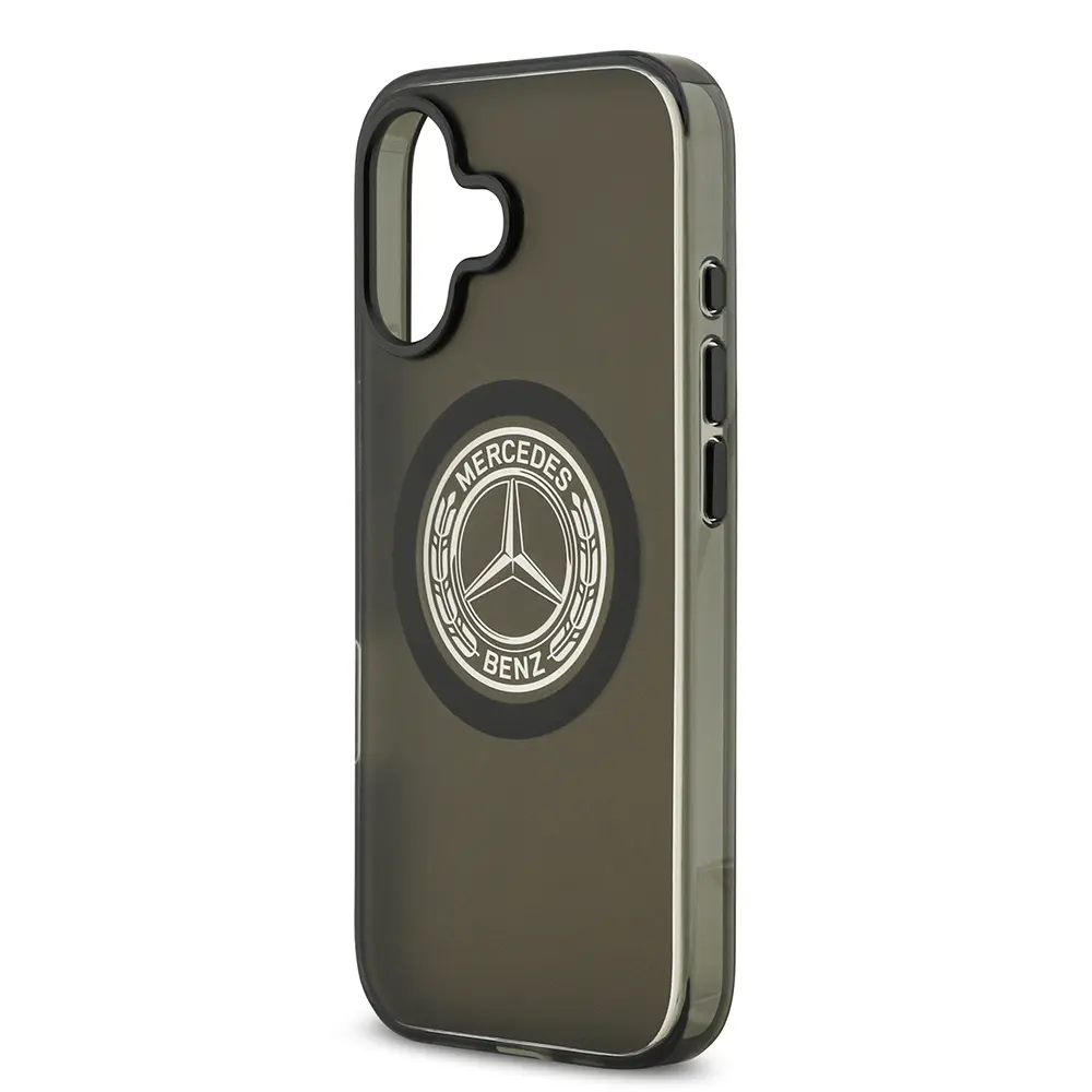 iPhone 17 MagSafe Uyumlu Buzlu PC Kılıf, Lisanslı Mercedes Benz Tasarım