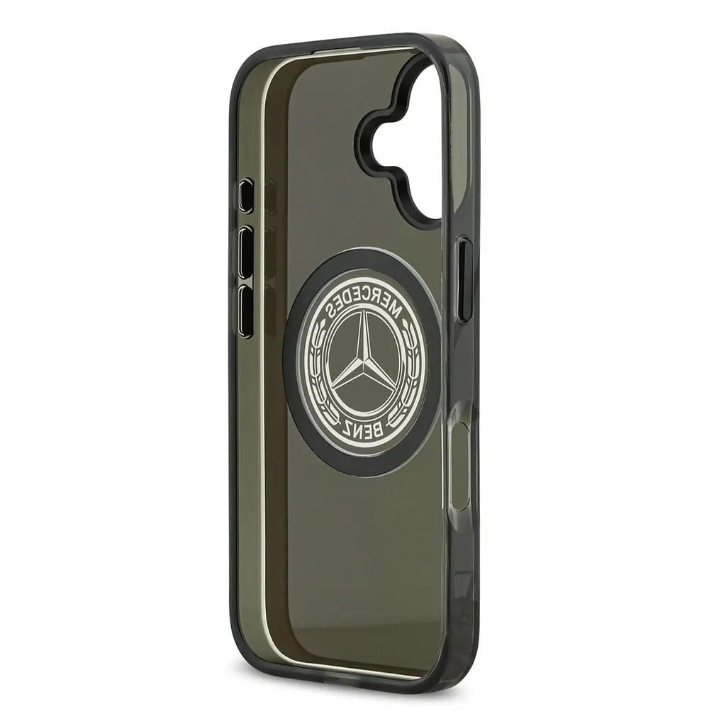 iPhone 17 MagSafe Uyumlu Buzlu PC Kılıf, Lisanslı Mercedes Benz Tasarım