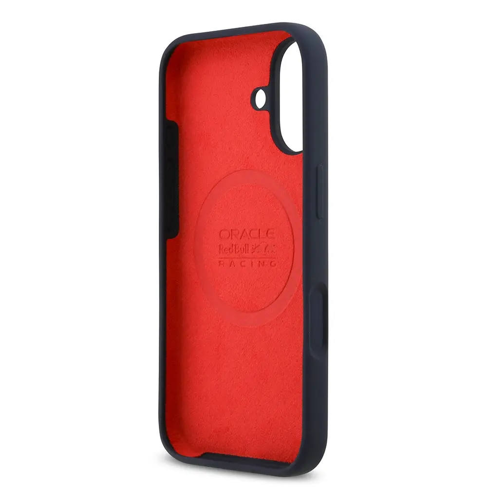 iPhone 17 MagSafe Uyumlu Silikon Kılıf - Redbull Lisanslı Kırmızı