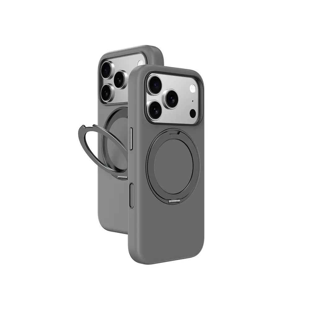 iPhone 17 Pro 360 Derece Standlı MagSafe Uyumlu Kılıf - Amazingthing Cloudie MagSpin