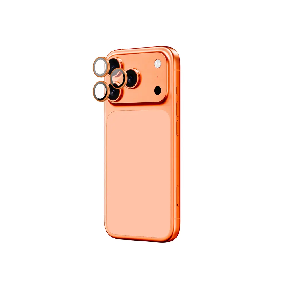 iPhone 17 Pro Safir Kamera Lens Koruyucu, Uygulama Aparatlı - Amazingthing Titan
