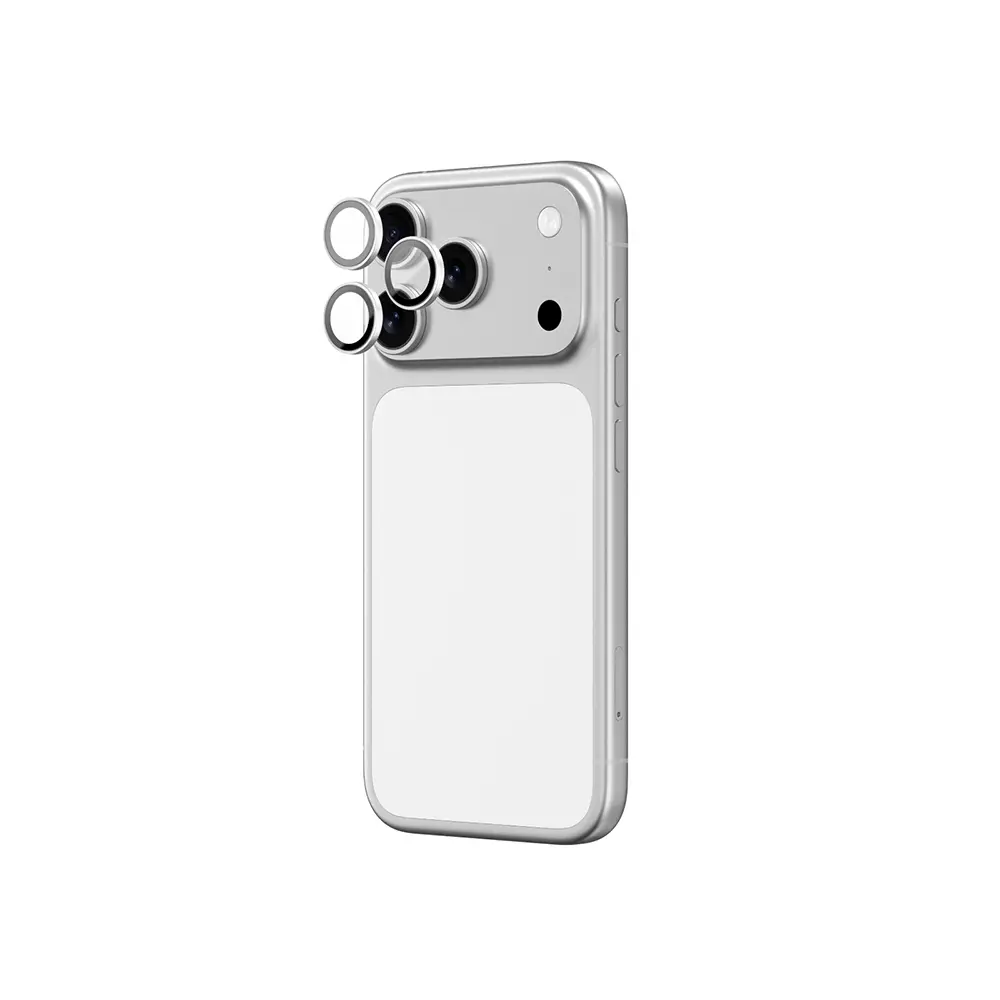 iPhone 17 Pro Safir Kamera Lens Koruyucu, Uygulama Aparatlı - Amazingthing Titan