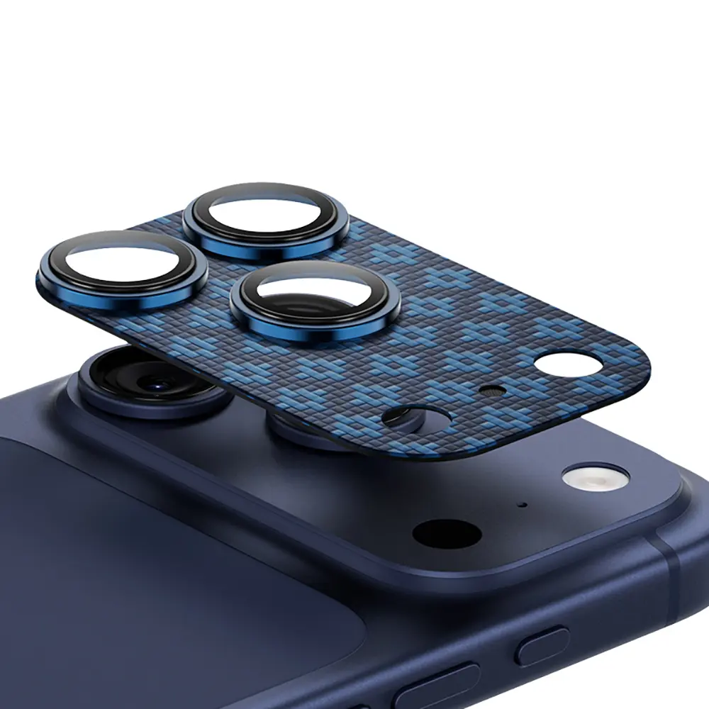 Apple iPhone 17 Pro Benks ArmorWarrior ArmorGrid Serisi Kevlar Kamera Lens Koruyucu
