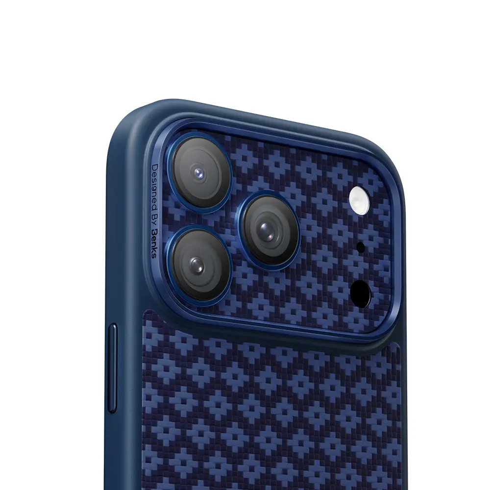 Apple iPhone 17 Pro Benks ArmorWarrior ArmorGrid Serisi Kevlar Kamera Lens Koruyucu