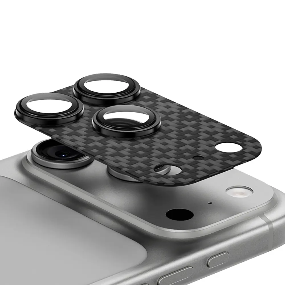 Apple iPhone 17 Pro Benks ArmorWarrior ArmorGrid Serisi Kevlar Kamera Lens Koruyucu